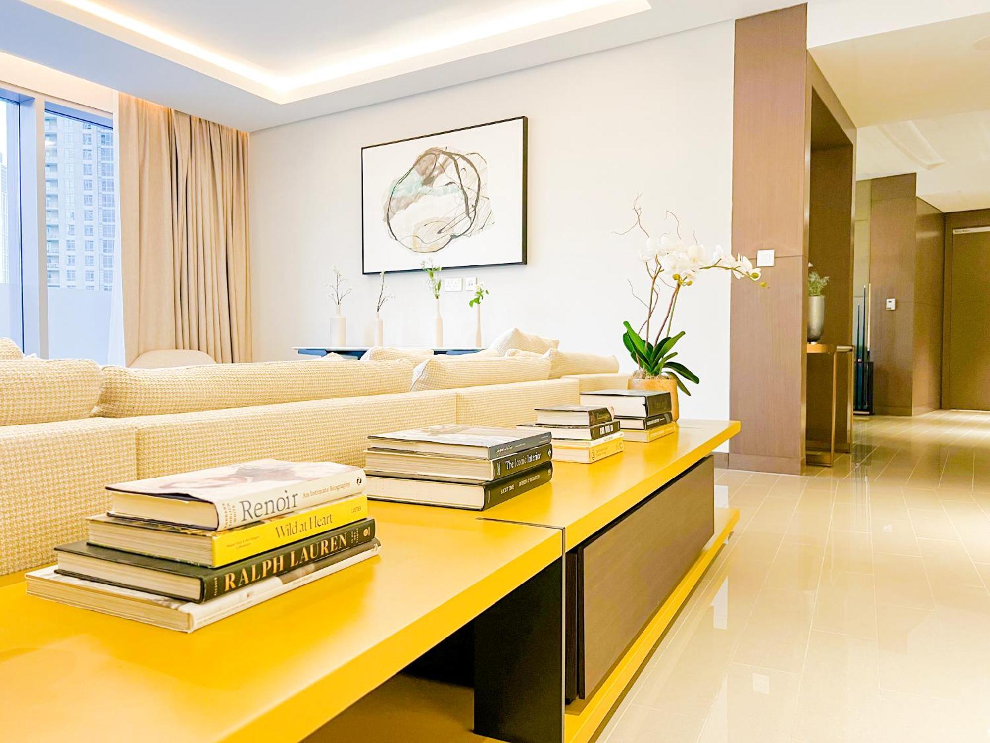 Downtown Luxury - Stunning Burj Khalifa & Sea View - 5 Minutes Walk To Dubai Mall エクステリア 写真
