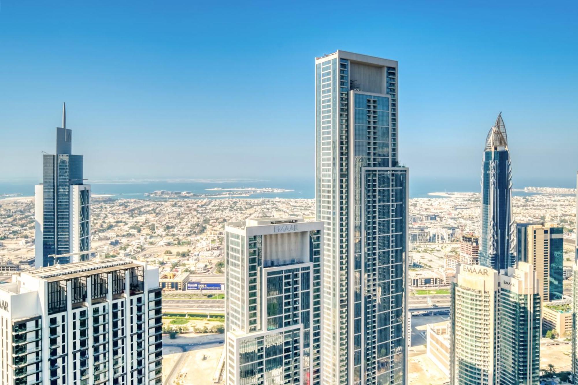 Downtown Luxury - Stunning Burj Khalifa & Sea View - 5 Minutes Walk To Dubai Mall エクステリア 写真